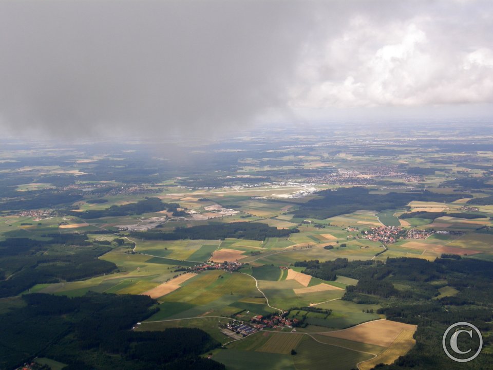 Oberpfaffenhofen , Flugplatz Oberpfaffenhofen , Flugplatz