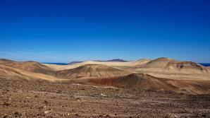 Blick auf den Cardon, Loma Negro, Alto de Agua Oveja