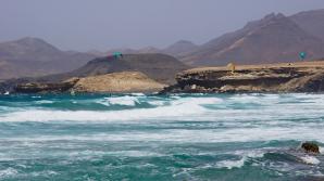 Playa del Viejo Rey , La Pared