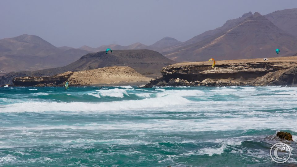 Playa del Viejo Rey , La Pared