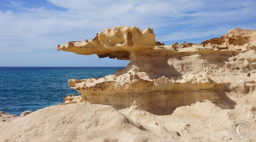 Roca del cocodrilo , Playa de las Hermosas