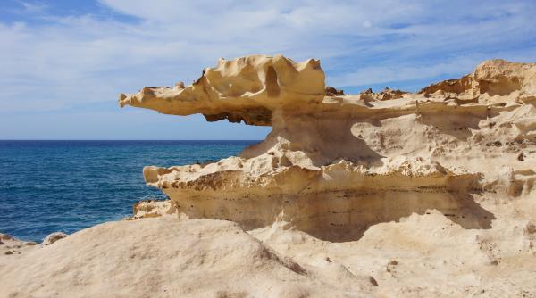 Roca del cocodrilo , Playa de las Hermosas