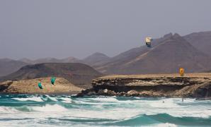 Playa del Viejo Rey , La Pared