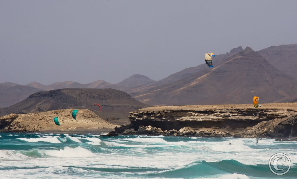 Playa del Viejo Rey , La Pared